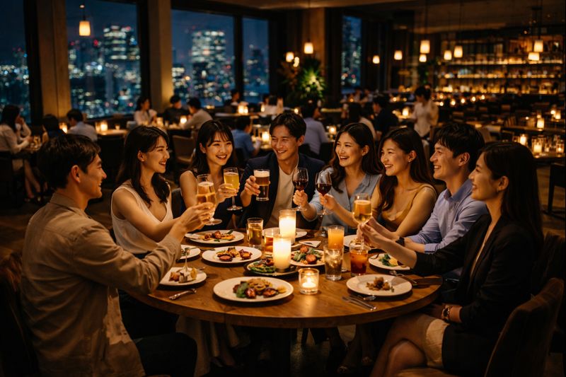 Japanese Brazilian community gathering